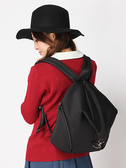 WEGO/デザインジップリュック