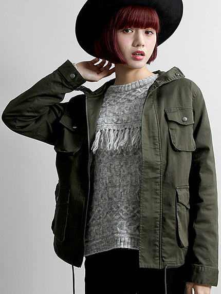 WEGO/ミリタリーマウンテンパーカー