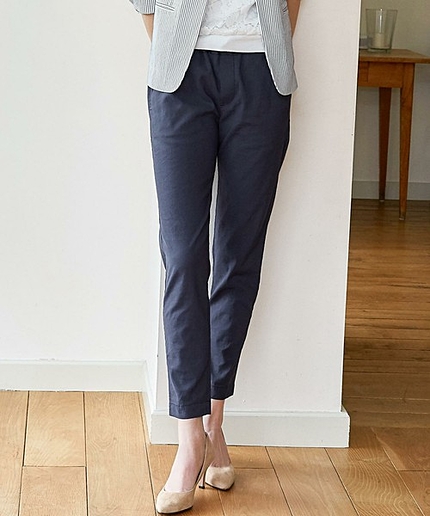 ◆KF L/R STRC ウエストドロストパンツ