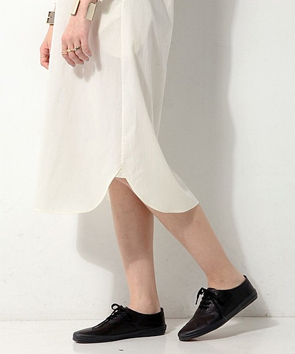 ＜Keds（ケッズ）＞C/OXFORD レザー スニーカー