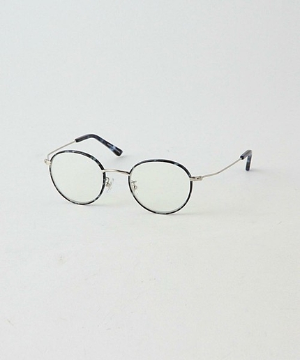 UWMF オーバル リム クリアレンズグラス