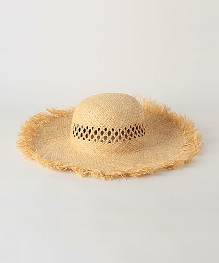 CASSELINIラフィアハット/CASSELINI RAFFIA HAT