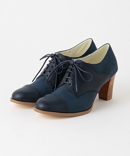 ボワソンショコラ/BBC キリカエレースアップパンプス75