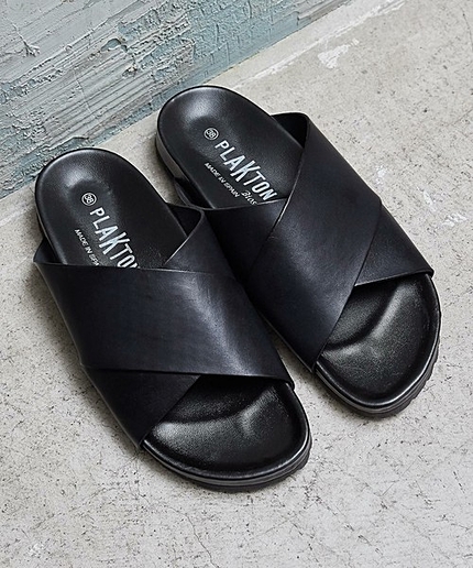 ◆[別注][プラクトン] PLAKTON クロスサンダル