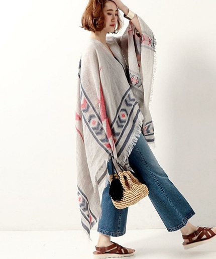 ＜ALTEA（アルテア）＞ネイティブ ポンチョ