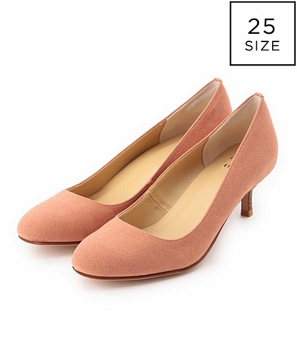 【WEB限定】O ラウンドトゥ パンプス50●↑