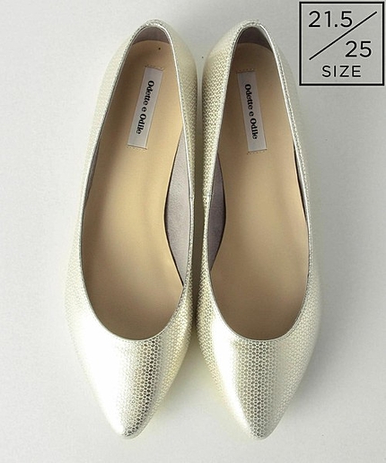 OFD ポインテッドトゥ CT15↓↑ フラットシューズ