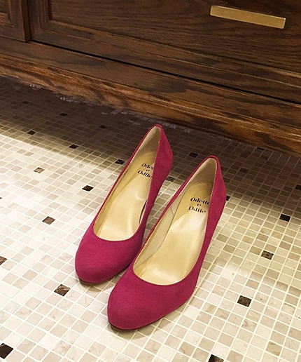 【WEB限定】O ラウンドトゥ パンプス70●↑