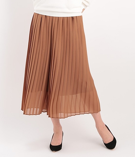 ジオメトリックプリーツガウチョ