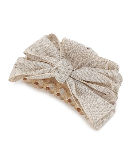 ナチュラルカラーリボンバンス