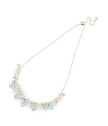 クリアパーツボリュームネックレス