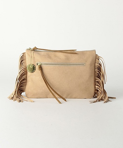 ＜BARDOT ROSE＞ フリンジ 2WAY クラッチバッグ