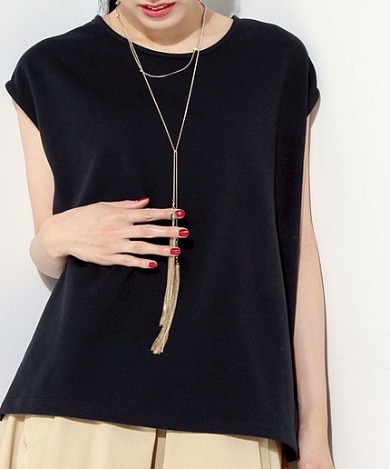 UBCE チェーン ラリエット ネックレス