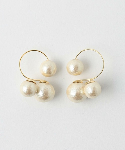 CR khion bijou ヒ4コットンP/イヤリング