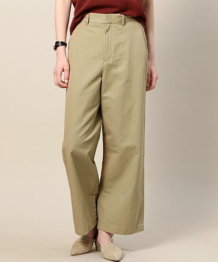 BY チノワイドパンツ