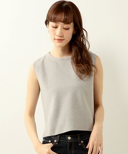 ＜closet story＞ ノースリーブ ニットベスト