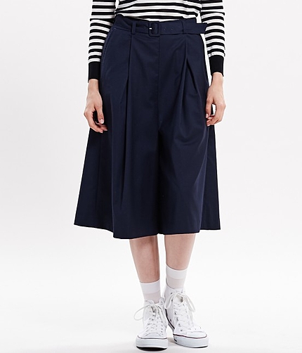 重ねタックガウチョパンツ