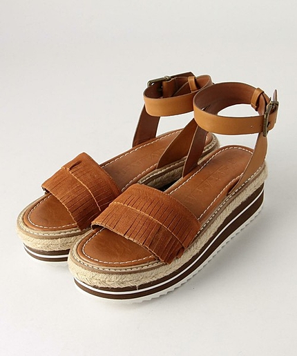 ＜sixtyseven＞ECHOS ストラップサンダル