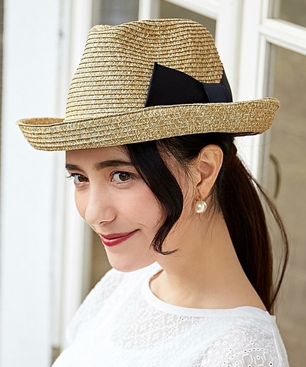 CF リボンナカオレブレードハット