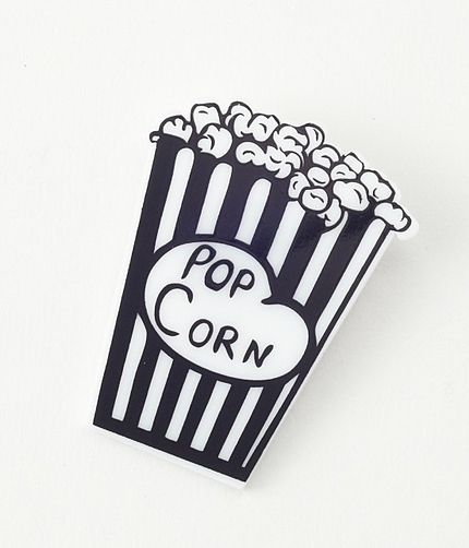 POP CORN バッチ
