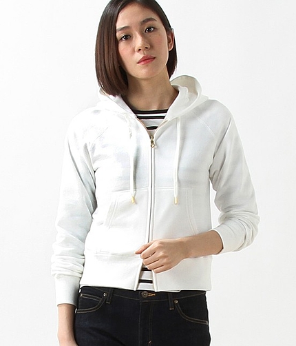 裏毛ジップパーカー