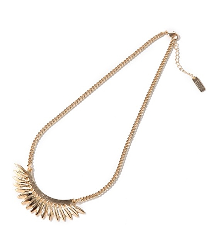 フェザーラインネックレス