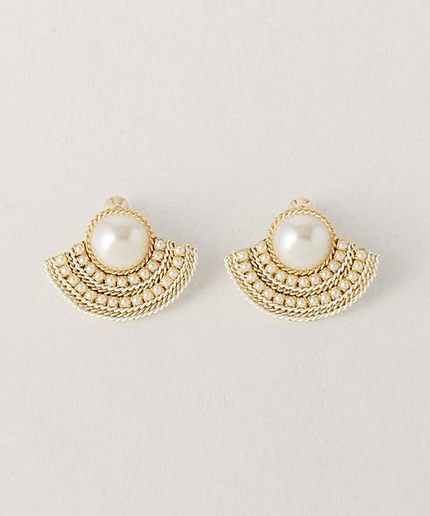 GB セクターモチーフパール/イヤリング