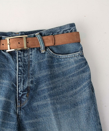 ＜AMBOISE（アンボワーズ）＞スエード ベルト