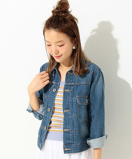 Πデニムジャケットセカンド/AEBC DNM G-JK 2ND