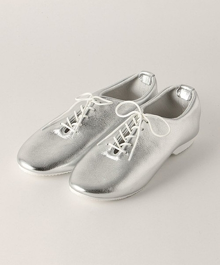 ＜CROWN＞ ジャズ レザー シルバー