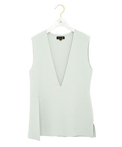 DRAWER Vネックノースリーブ