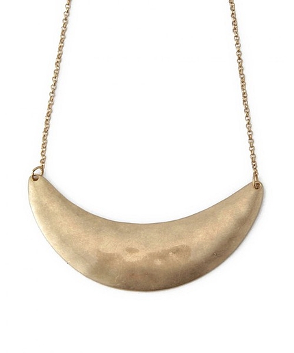 BY メタルビッグプレートネックレスо