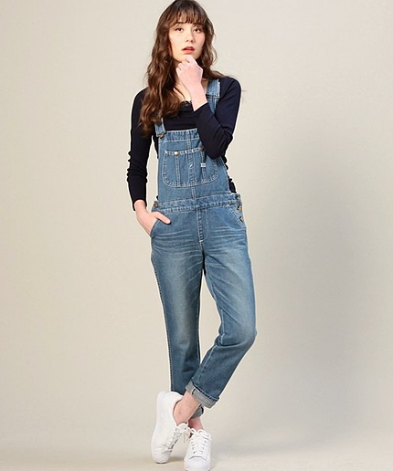 BY LEE デニムオーバーオール