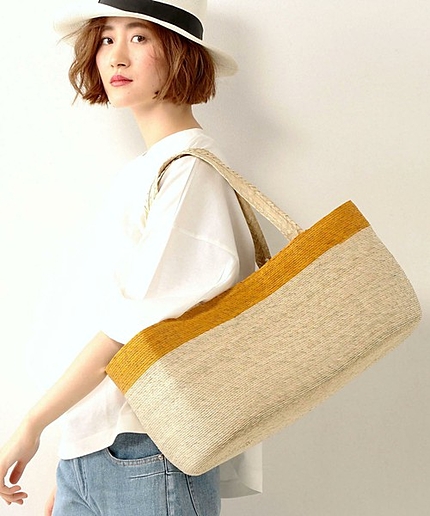 ＜MAKAUA（マカウア）＞RECTANGLE バスケットバッグ