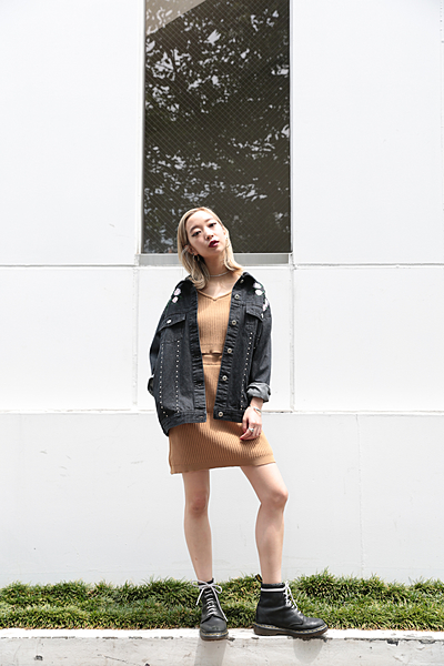 バラロゴ刺繍Gジャン