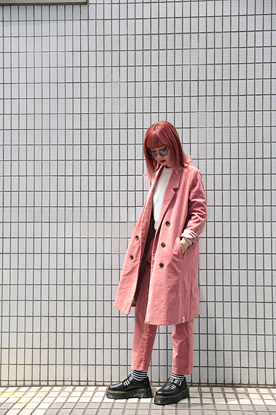 コーデュロイロングJK