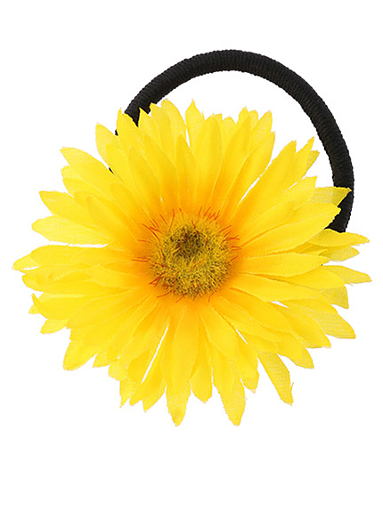 フラワーヘアゴム