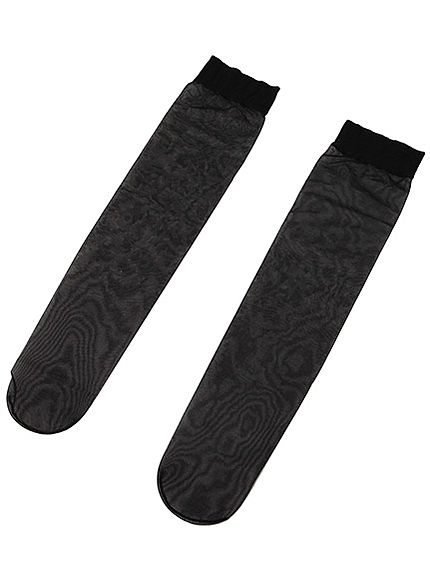 シースルーハイソックス