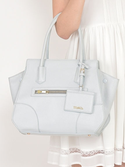 フロントジップハンドBAG