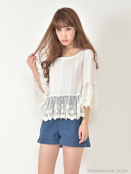 ウエストベルトショートパンツ