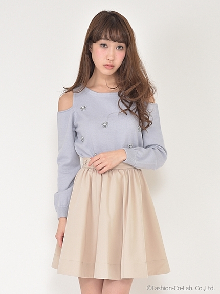 パネルフレアスカート