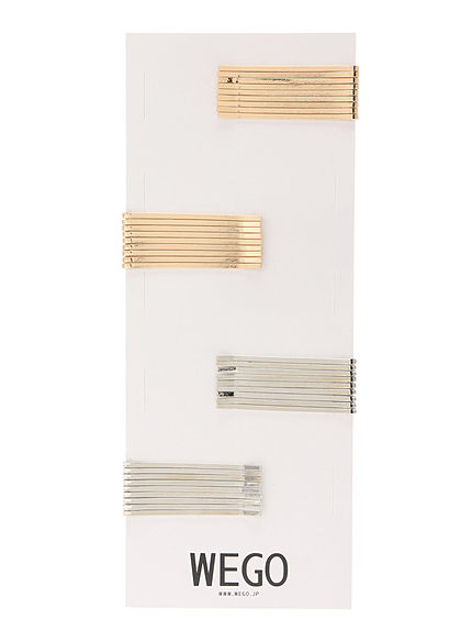 WEGO/メタル細ヘアピン