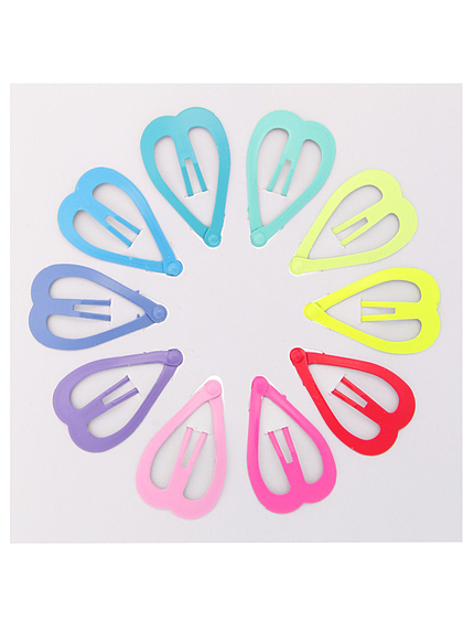 WEGO/カラフルスリーヘアピン