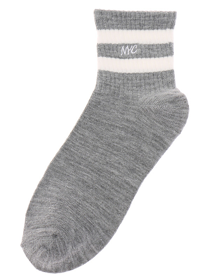 WEGO/パステルNYCラインソックス