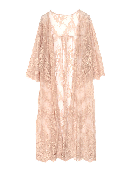 レースロングガウン