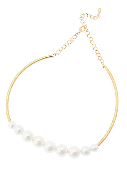パールチョーカーネックレス