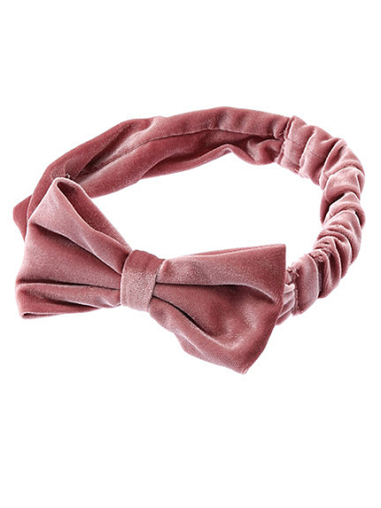 14.AW　ベロアリボンヘアバンド