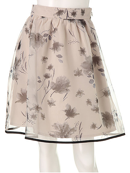 オリジナル花柄スカート