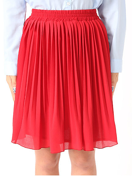 【CECIL BOOK掲載】シフォンプリーツスカート