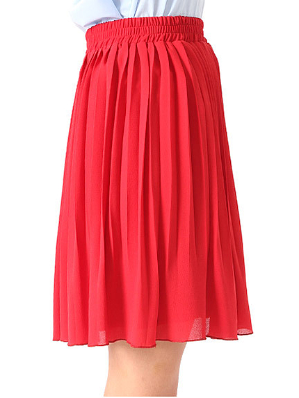 【CECIL BOOK掲載】シフォンプリーツスカート